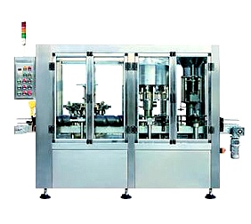 冲瓶灌装打塞三联机 冲瓶灌装打塞三联机